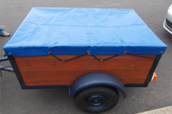 Box Cover On Trailer