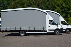 Curved Lorry Curtains