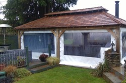 Oak Frame Gazebo Walls