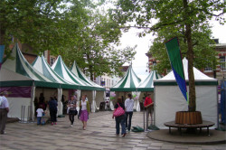Marquees in Basingstoke Town Centre