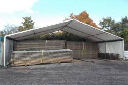 Open Ended Storage Marquee