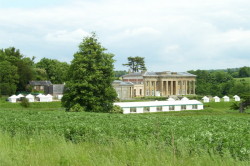 Structure With Small Traditional Tents