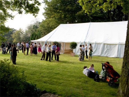 Wedding Marquee in Hampshire